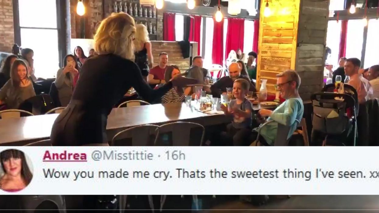 We're In Love With This Drag Queen Who Went Viral For Performing 'Baby Shark' For A Little Boy