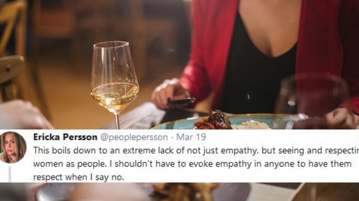 Sexual Assault Survivor Absolutely Shreds Guy Who Mansplains Why She Needs To Be 'Braver' On Their First Date