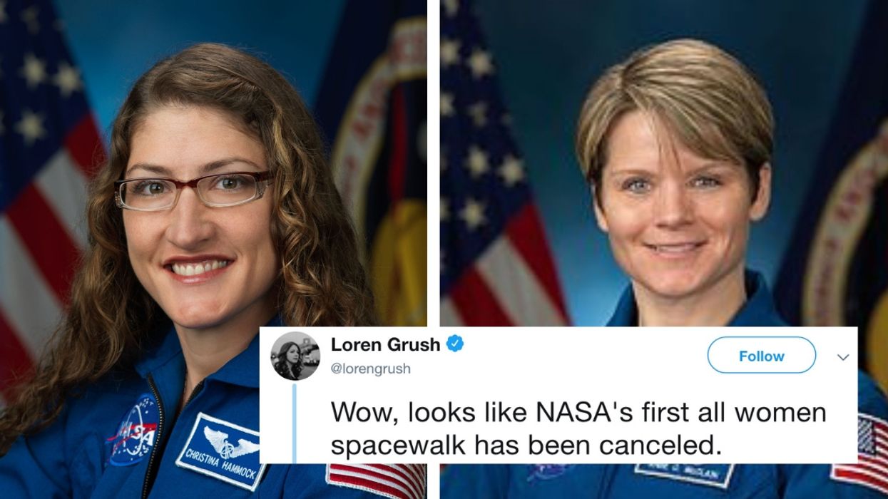 NASA's First All-Female Spacewalk Will No Longer Be Just Women—And People Are Totally Bummed Out