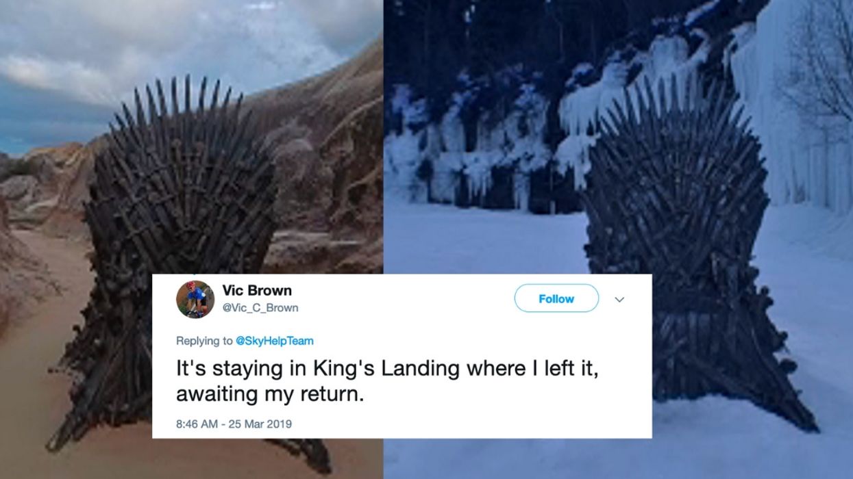 'Game Of Thrones' Hid Six Iron Thrones Around The World, And People Are Quickly Finding Them