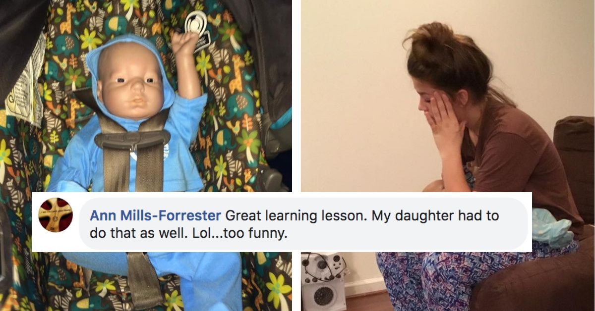 This Mom's Epic Response To Her Teen Daughter Wanting Help With Her Assigned Robot Baby Is Everything