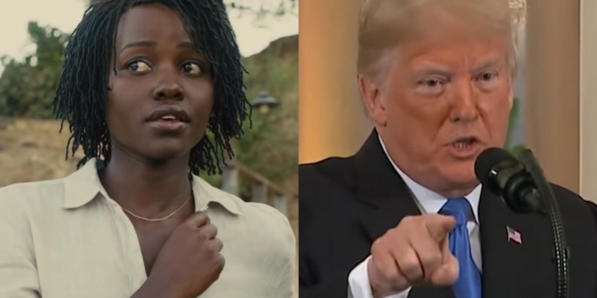 Donald Peele This Re-Cut of Jordan Peele's 'Us' Trailer Featuring Donald Trump Is ...