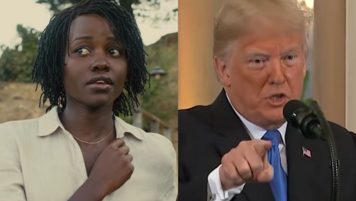 This Re-Cut of Jordan Peele's 'Us' Trailer Featuring Donald Trump Is Even More Terrifying Than the Original