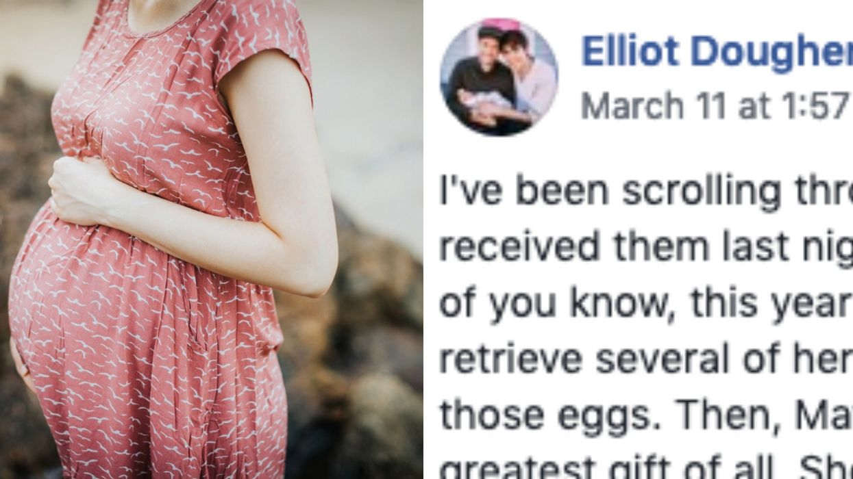 Selfless 61-Year-Old Woman Gives Birth To Her Own Granddaughter To Help Out Her Gay Son And His Husband