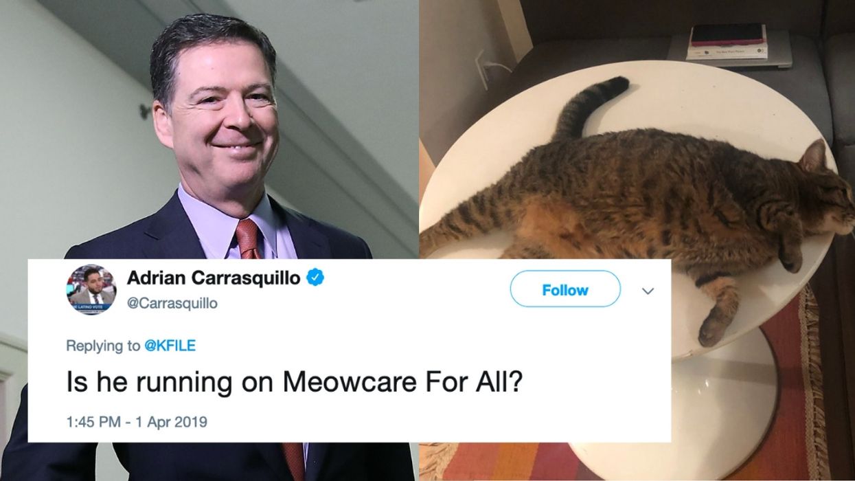 James Comey's Fake Presidential Run Announcement On April Fools' Day Turned Out To Be A Great Meme