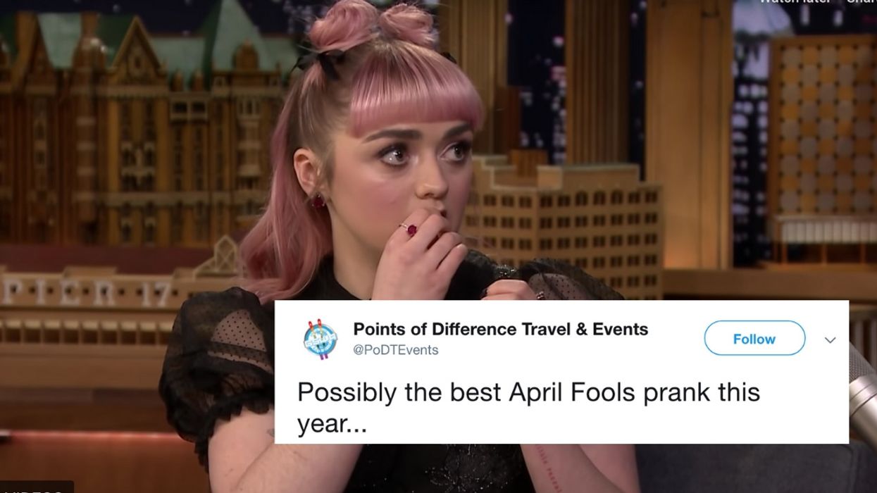 Maisie Williams Totally Got Everyone With Her April Fools' Prank On 'Jimmy Fallon'
