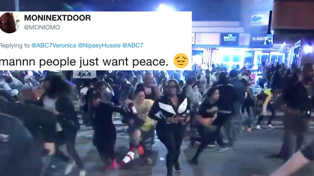 Multiple People Reportedly Injured During Massive Stampede At Nipsey Hussle's Vigil