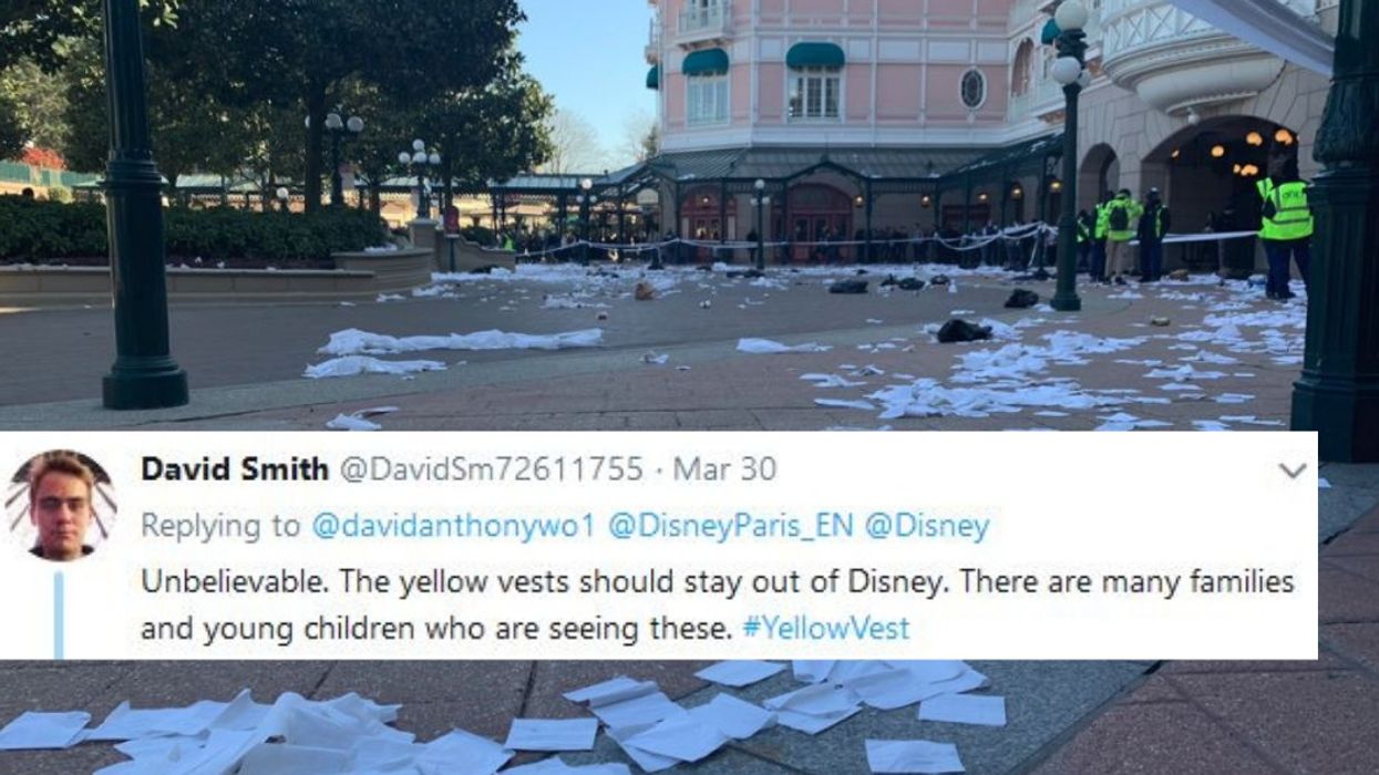 Disneyland Paris Workers' Protest Leaves Tons Of Litter Strewn About The Park, And Visitors Aren't Pleased