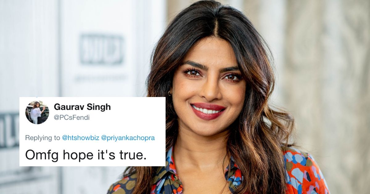 Marvel Is Reportedly In Talks With Priyanka Chopra For A Future Film—And The Internet Is Buzzing