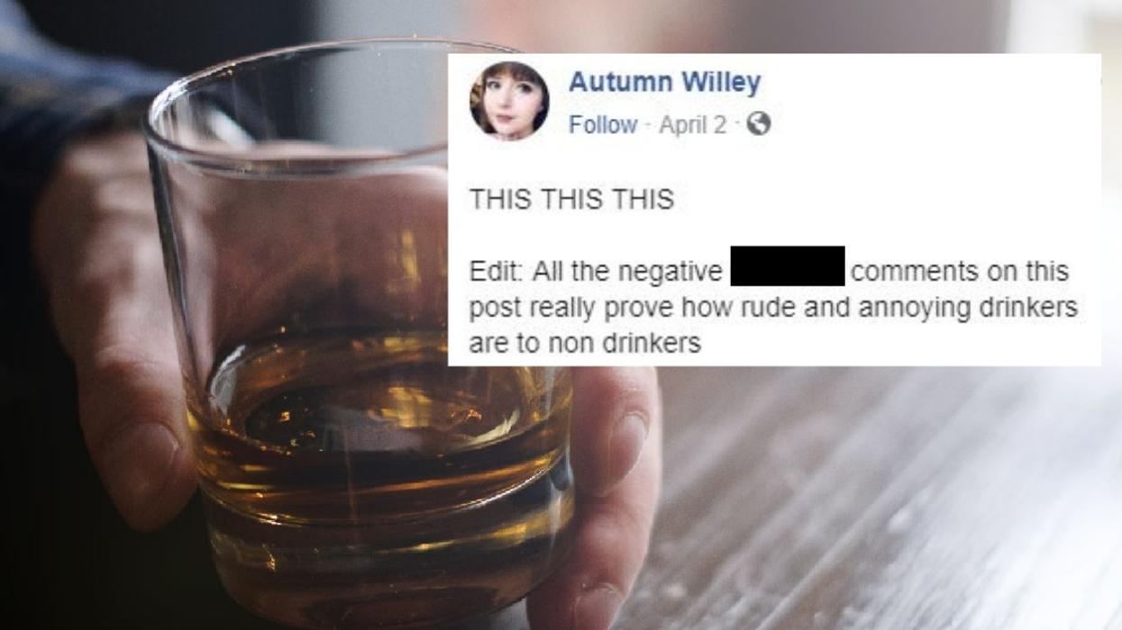 Post About People Who Choose Not To Drink Being Branded By Drinkers As 'No Fun' Sparks Debate