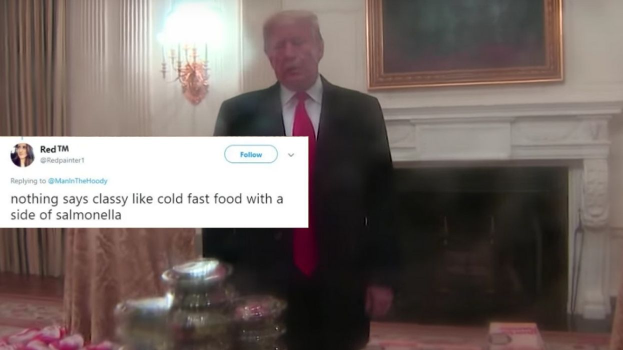 Someone Gave Trump's Speech About His Fast Food Spread The 'Veep' Treatment đ