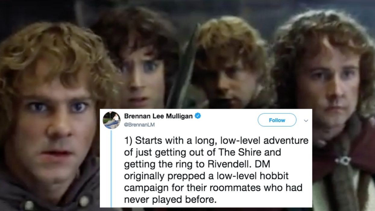 Viral Thread Perfectly Explains 'The Lord Of The Rings' By Comparing It To A Dungeons & Dragons Campaign
