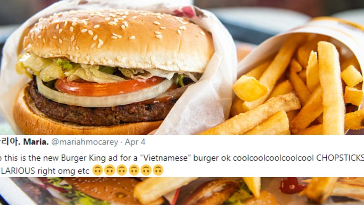 Burger King Pulls 'Culturally Insensitive' Ad Showing People Trying To Eat A Burger With Oversized Chopsticks