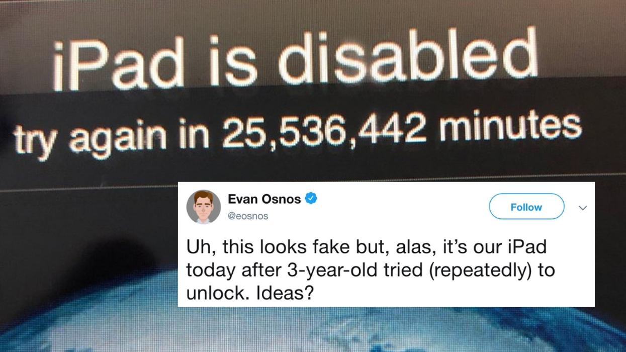 Did Your Toddler Lock Your iPad For 48 Years—There's Actually An Easy Fix For That