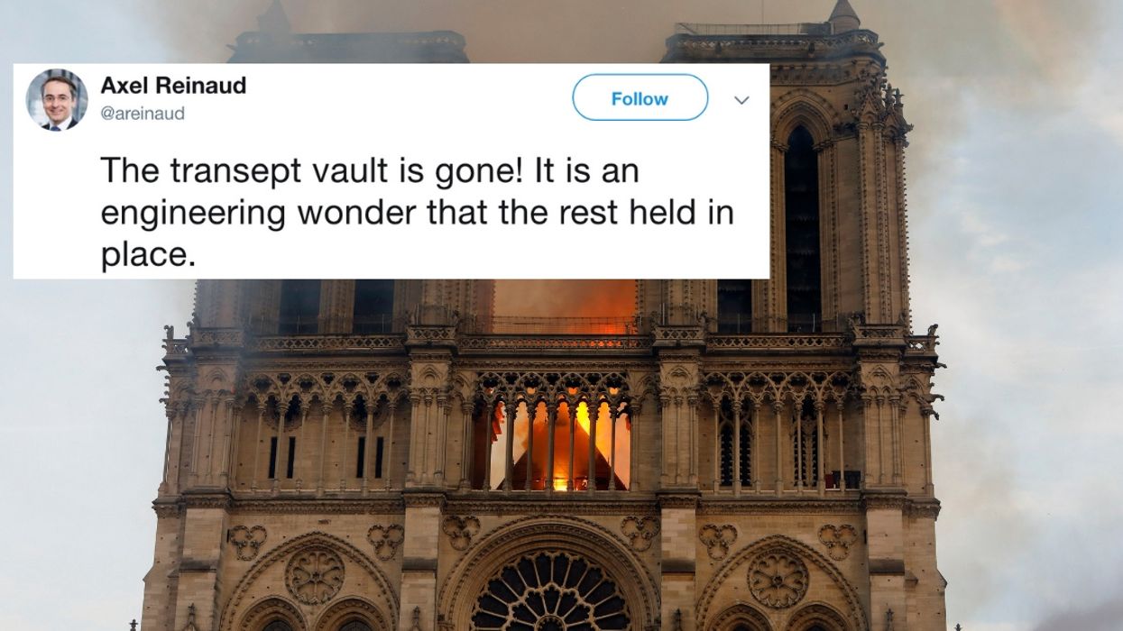 We're Getting Our First Look At Some Of The Haunting Images From Inside Notre Dame Following The Massive Fire