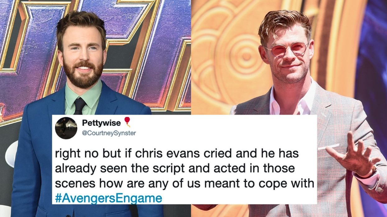 Chris Evans And Chris Hemsworth Revealed Just How Much They Cried Watching 'Avengers: Endgame'—And It's A Lot
