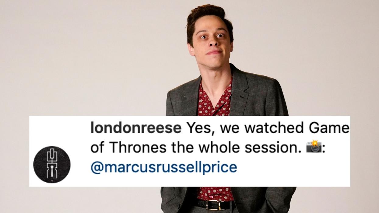 Pete Davidson Got A Massive Back Tattoo While Watching The Most Recent Episode Of 'Game Of Thrones'