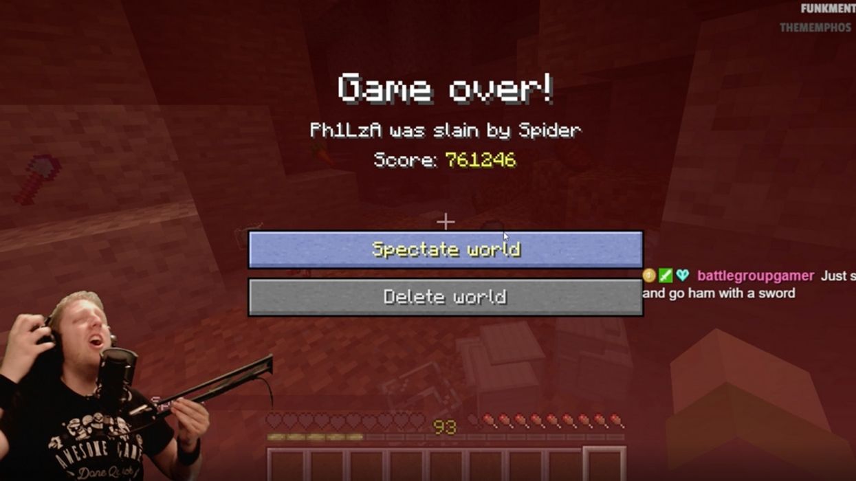 Guy's Record-Breaking 5-Year Game On 'Minecraft' Comes To A Sudden, Devastating End Live On Twitch