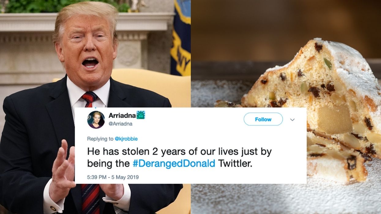 Trump's Latest Cringe-Worthy Typo Now Has Twitter Talking About German Christmas Bread