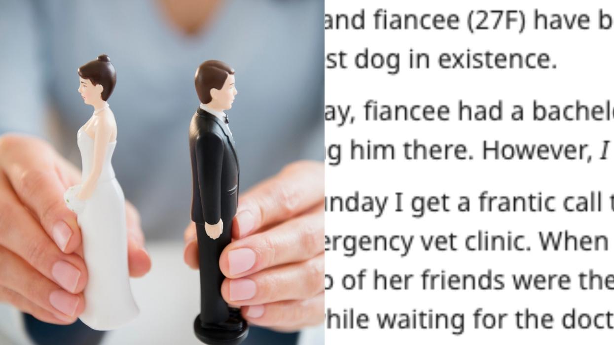 Guy Abruptly Cancels Wedding To Girlfriend Of 4 Years After She Accidentally Forgets To Lock Dog Up During Bachelorette Party