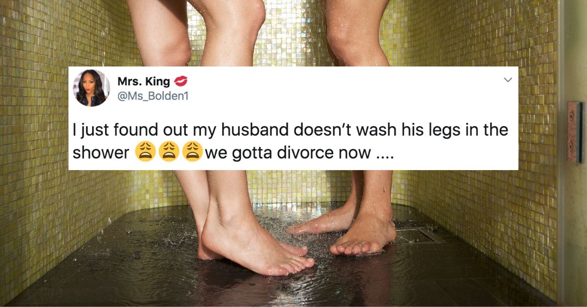 A Debate About Washing Your Legs In The Shower Has Sparked Some Very Strong Reactions From Both Sides