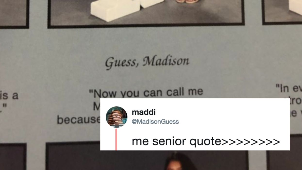 Student Goes Viral For Making A Hilarious Pun Out Of Her Own Name For Her Yearbook Quote