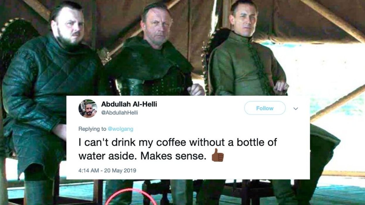 Move Over Coffee Cup—Someone Left A Plastic Water Bottle In The 'Game Of Thrones' Finale