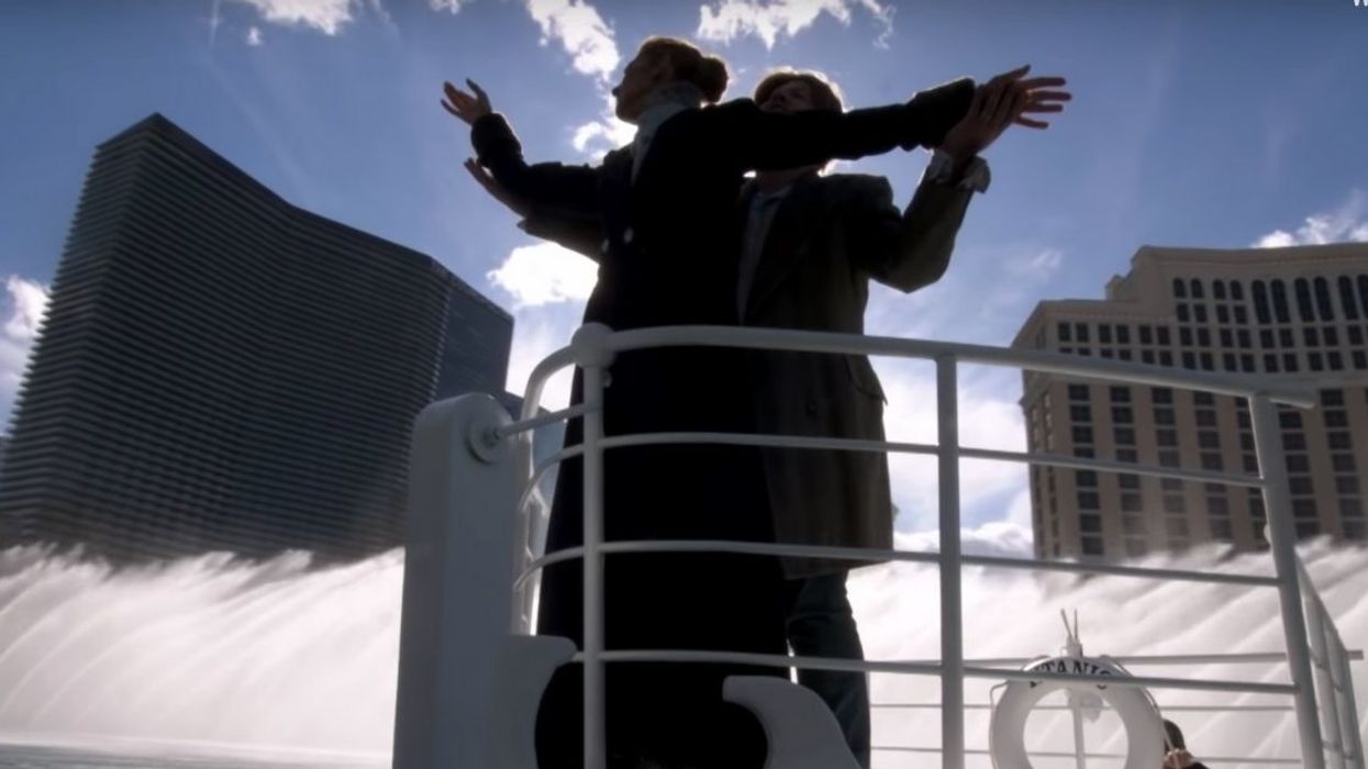 Céline Dion's 'Carpool Karaoke' Includes An Epic Rendition Of 'My Heart Will Go On' In The Bellagio Fountain—And It's Legendary AF