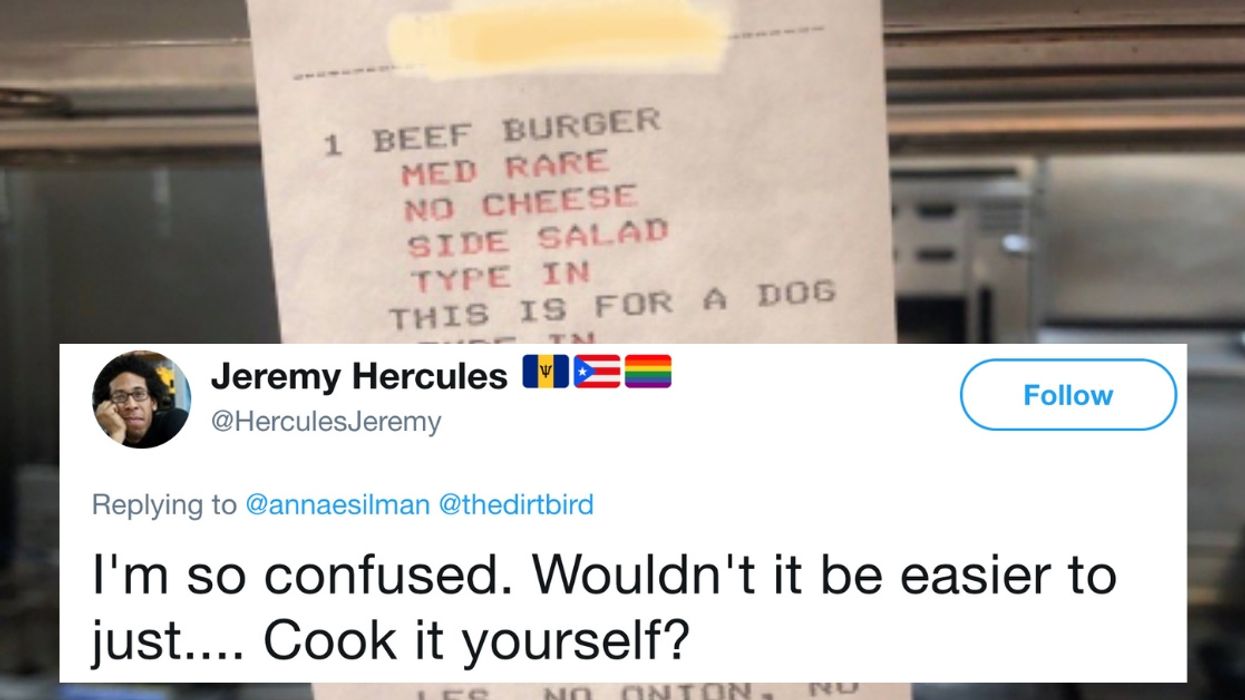 This Person's Order For Their Dog At A Fancy NYC Restaurant Is The Epitome Of Privilege