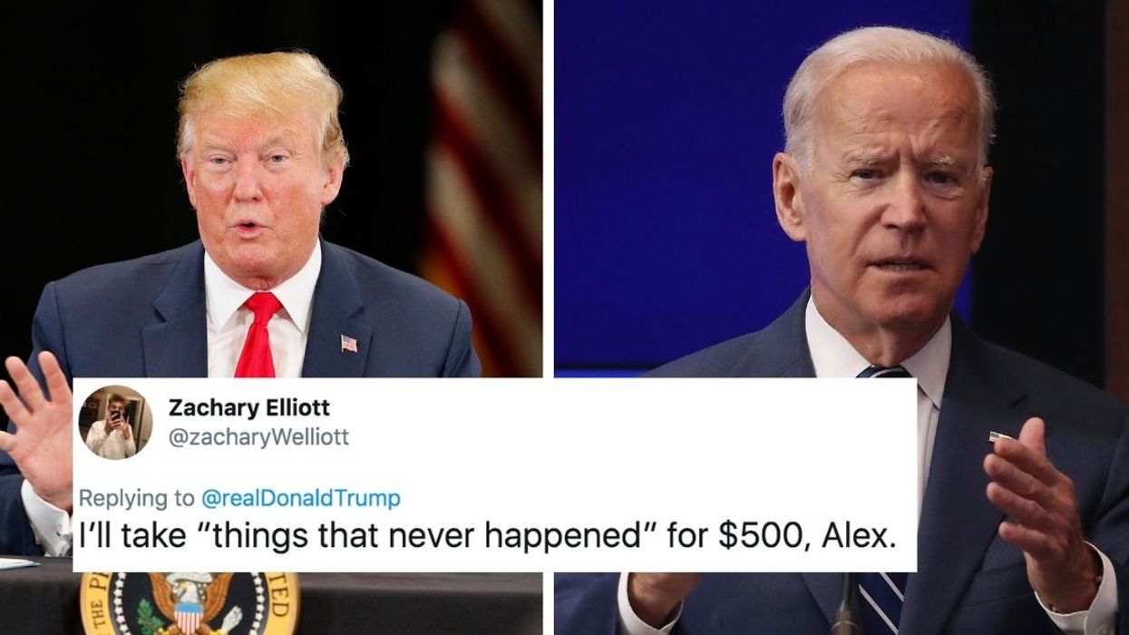 Trump's Excuse For Calling Joe Biden A 'Low IQ Individual' Is All Kinds Of Pathological—And Nobody Is Buying It