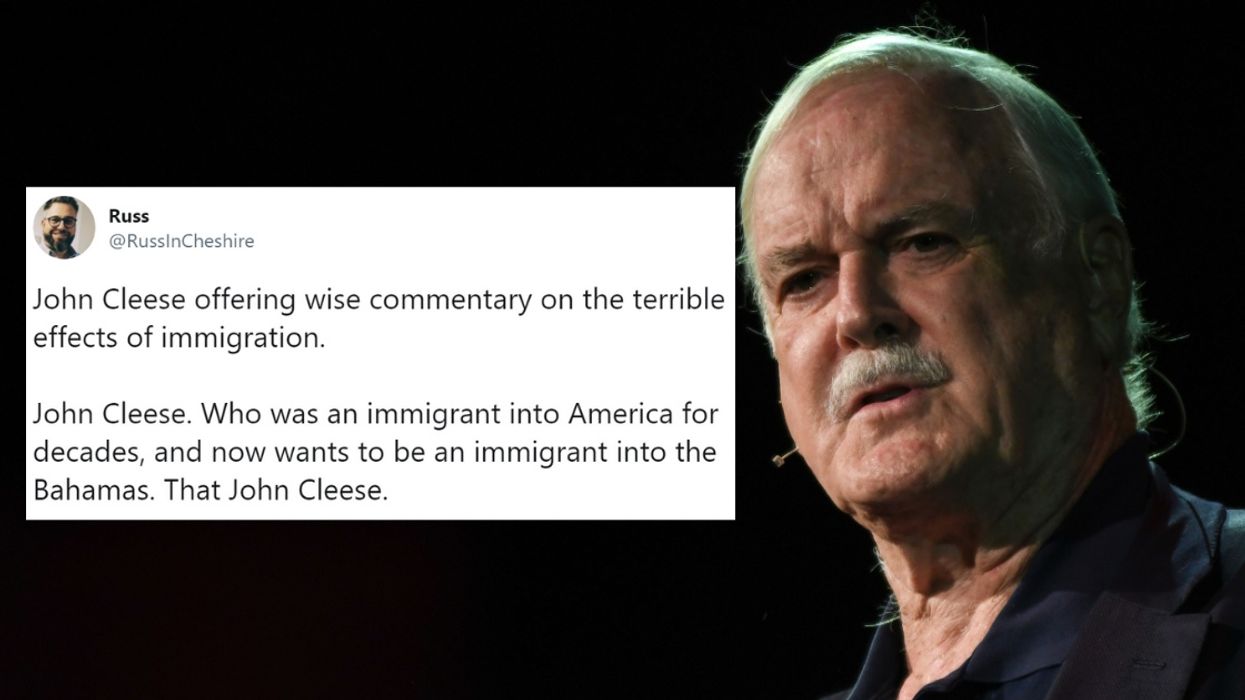 John Cleese Faces Backlash After Tweet About Immigrants In London Is Called Out For Being Racist—And Hypocritical