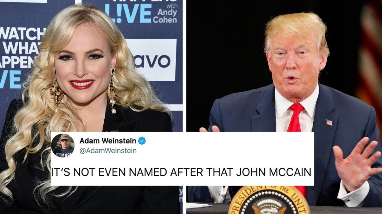 Meghan McCain Slams Trump Over White House's Absurd Effort To Hide USS John McCain's Name During His Japan Visit