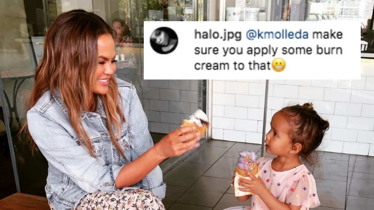 Chrissy Teigen Just Replied To A Troll Criticizing Her Daughter's Appearance With The Most Savage Clapback