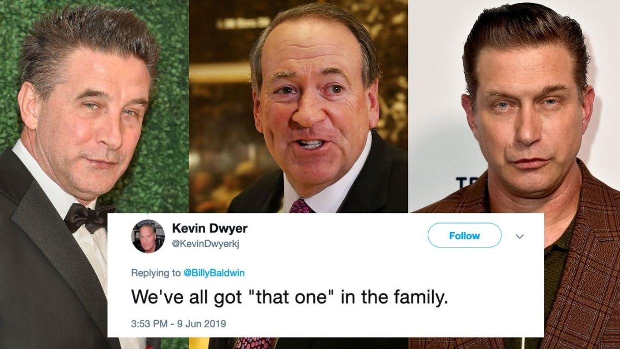 Billy And Stephen Baldwin Got Into The Most Bizarre Twitter Spat After Mike Huckabee Attacked Alec Baldwin