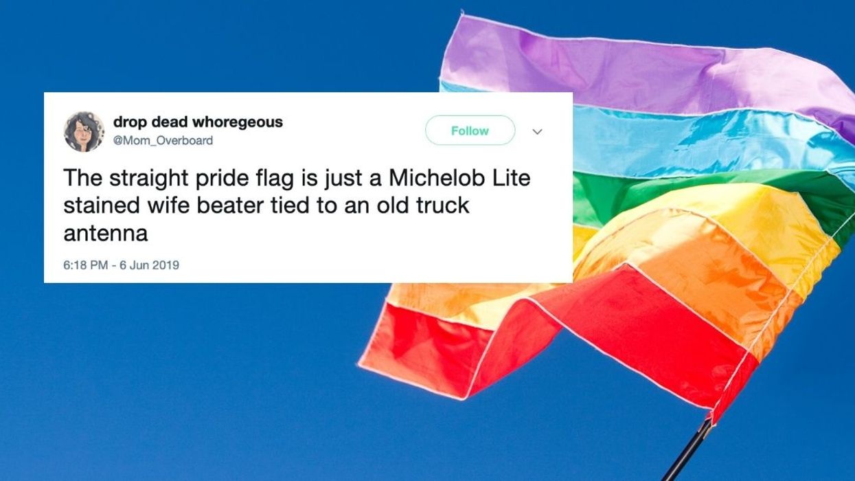 The Flag For 'Straight Pride' Is So Awful That The Internet Can't Help But Roast It