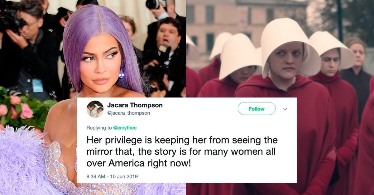 Kylie Jenner Just Threw A Tone-Deaf 'Handmaid's Tale'-Themed Birthday Party That Has The Internet Seeing Red