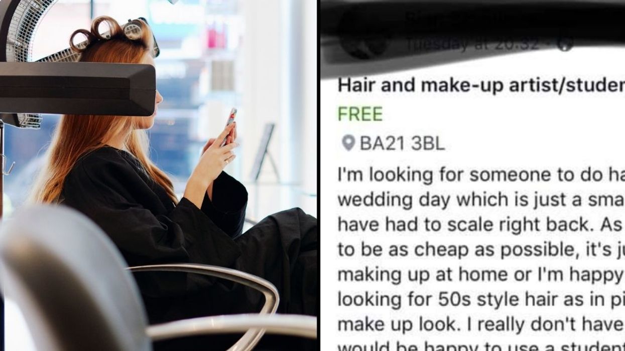 Entitled Bride Goes Off The Rails In Text Exchange After Makeup Artist Won't Do Her Hair And Makeup For Free
