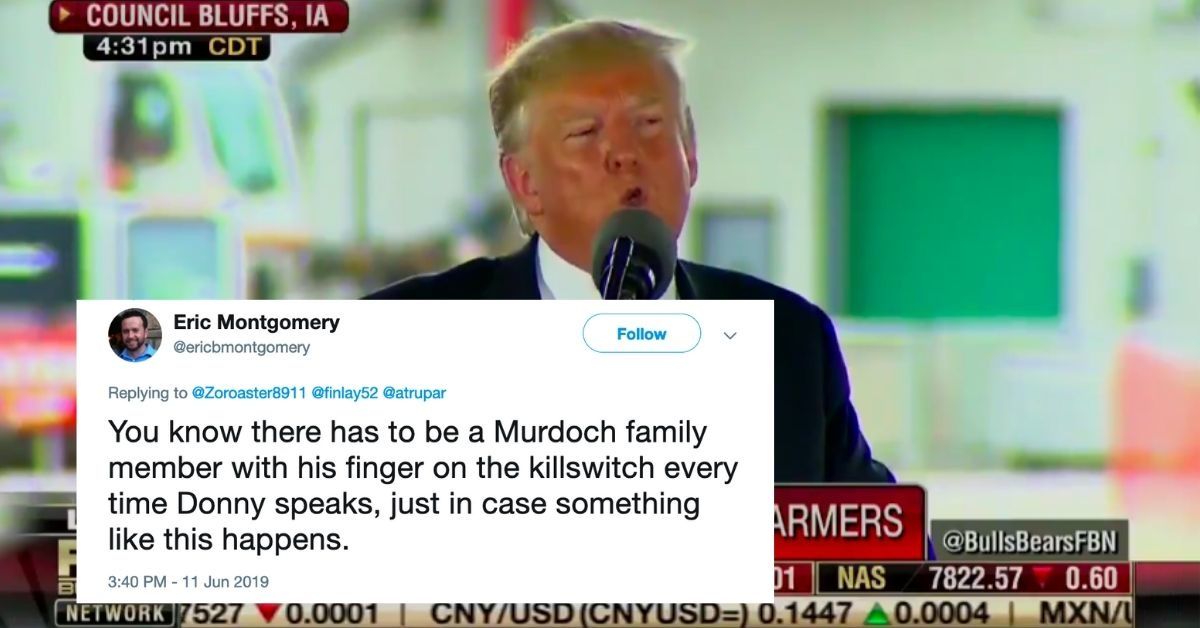 Trump Is Getting Dragged After Complaining About Tractors Not Being Able To Hook Up To The Internet During Bizarre Rally Speech