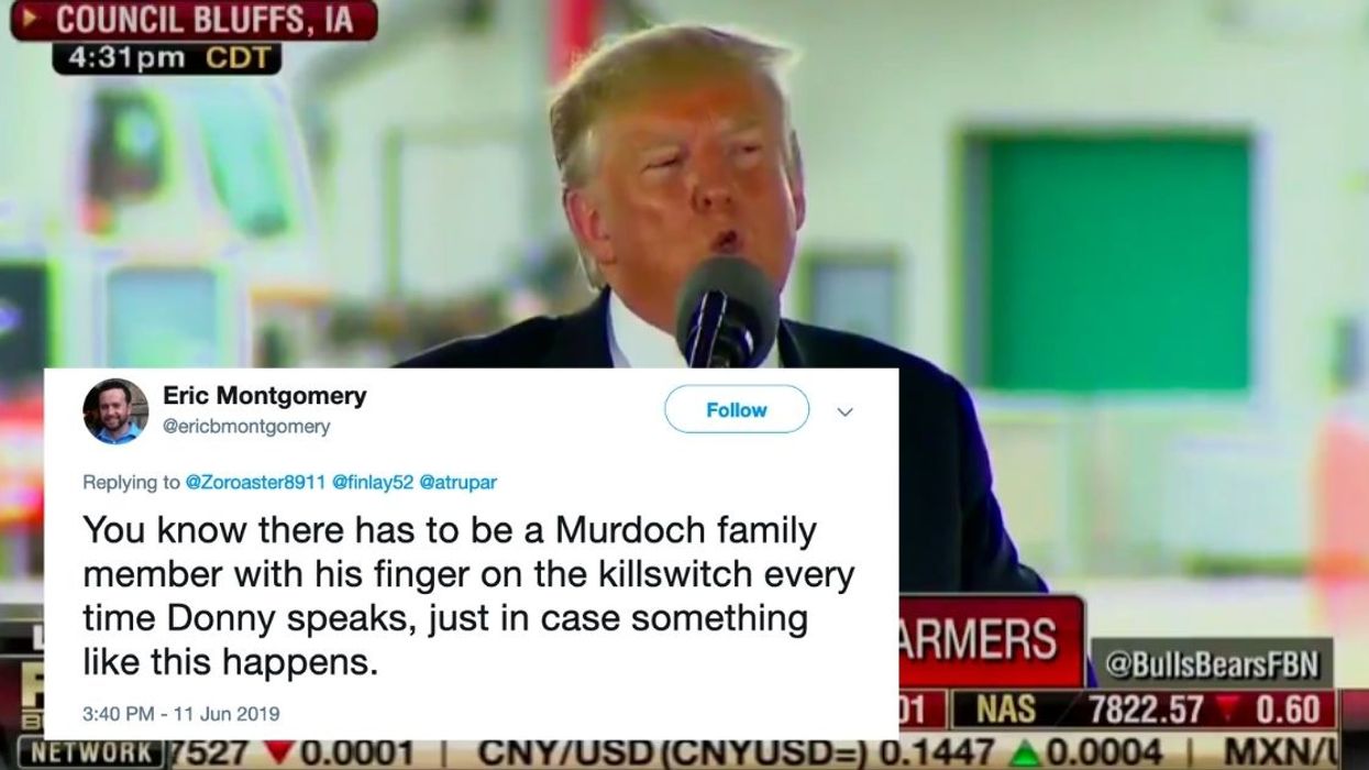Trump Is Getting Dragged After Complaining About Tractors Not Being Able To Hook Up To The Internet During Bizarre Rally Speech
