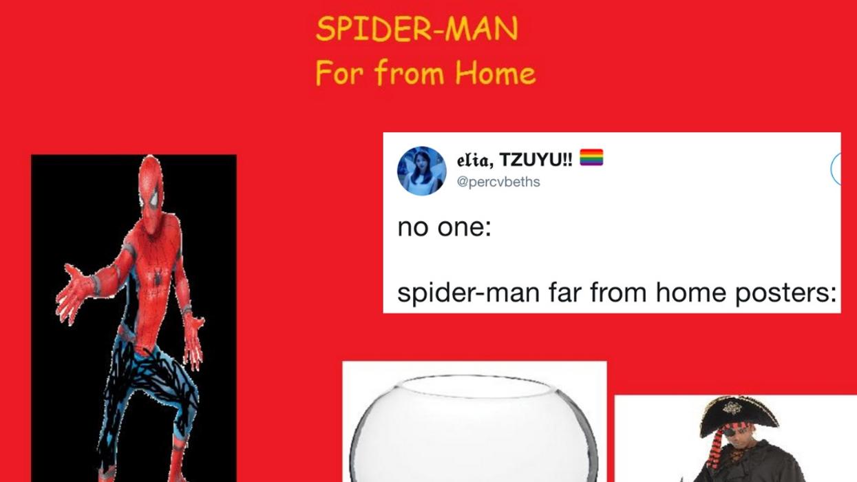 Fans Think The New 'Spider-Man: Far From Home' Poster Really Phoned It In—So They Made Their Own Janky Versions
