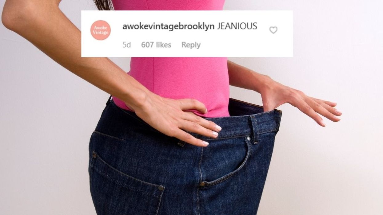 Listen Up Ladies: This Genius Hack For High-Waisted Jeans That Are Too Big Is Here To Save Your Wardrobe