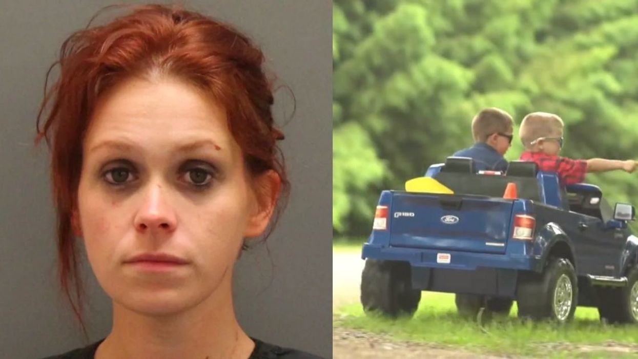 South Carolina Woman Pulled Over And Arrested For Driving A Kids' Power Wheels Truck While Intoxicated