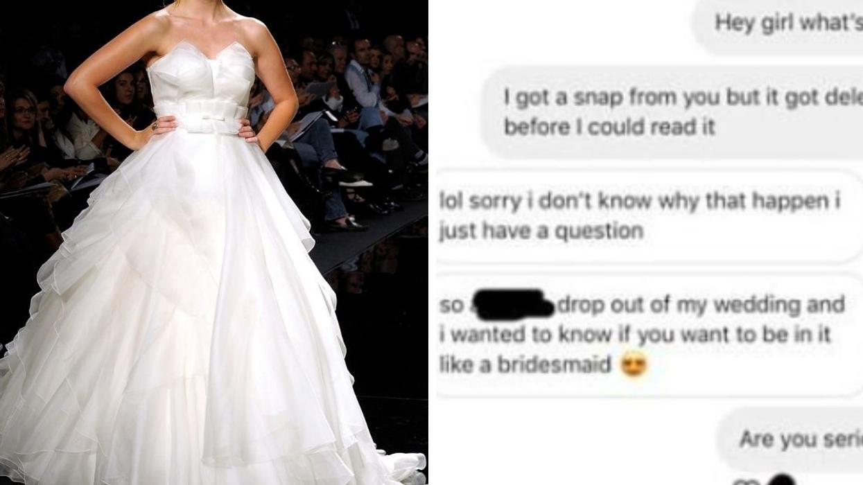 Bride Asks Woman She Only Met One Time To Be A Bridesmaid In Her Wedding For The Lamest Possible Reason