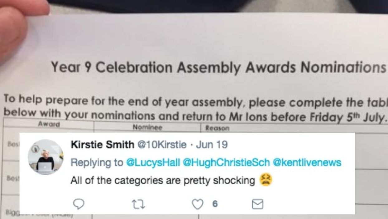 School Apologizes After Survey Asking Students To Choose Their 'Best Looking' Classmates Prompts Outrage