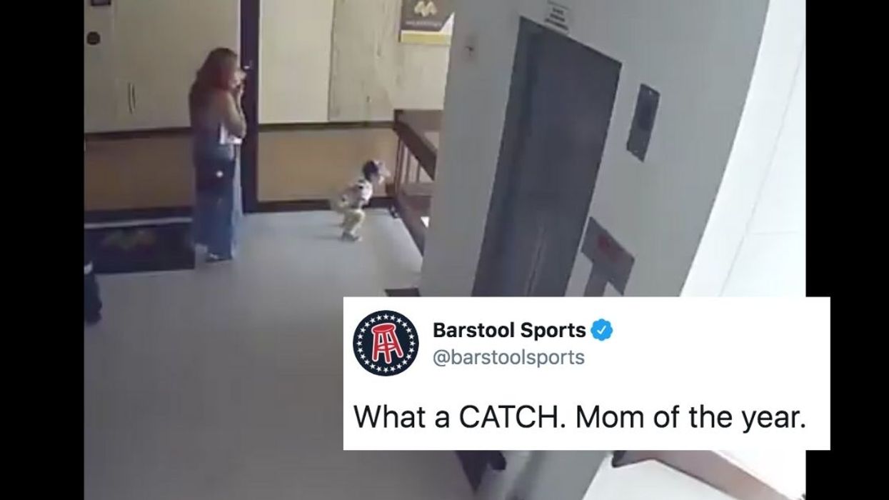 Mom's Quick Reflexes Save Her Toddler From What Could've Been A Deadly Freak Accident In Heart-Pounding Video