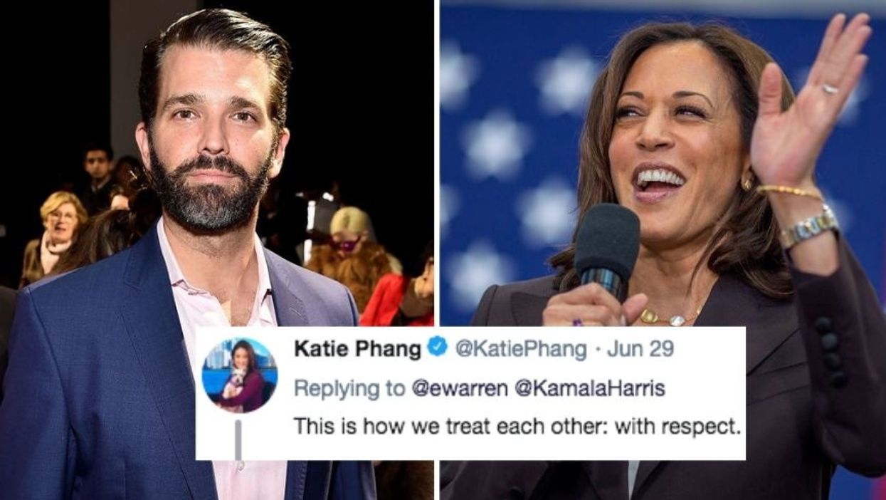 Democratic Candidates Rail Against Donald Trump Jr. After His Racist Birtherism Attack Against Kamala Harris