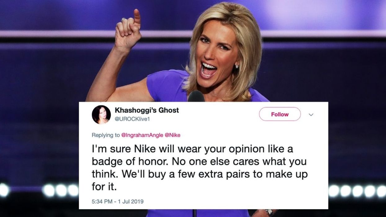Laura Ingraham Is Getting Dragged After Saying She's Boycotting Nike For Pulling Their 'Betsy Ross Flag' Sneakers