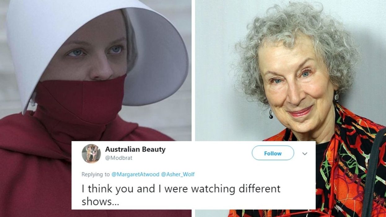 Someone Just Tried To Mansplain 'The Handmaid's Tale' To Its Author—And Got Shut All The Way Down