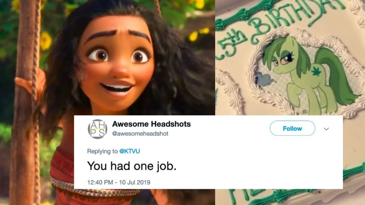 Family Ordered a 'Moana' Birthday Cake, But Got A 'Marijuana' Cake Instead