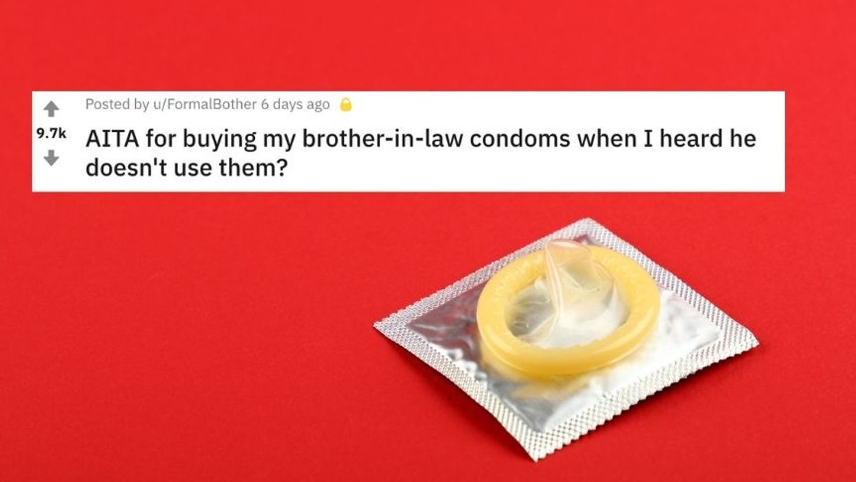 Guy Gets Totally Shut Down For Buying Condoms For His Brother-In-Law And His Partner After He Learns They Don't Use Them
